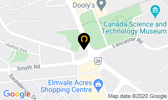 Dr Leroy R Shaw in Ottawa map