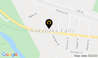 Dr Lower A H in Kakabeka Falls map