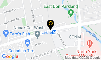 Dr M Lo Dental Office in North York map