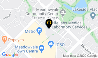 Dr. Mandy Grewal in Mississauga map