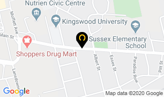 Dr Mark Fleming Dentistry in Sussex map