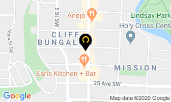 Dr Martin Harvey Vasectomy Clinic in Calgary map
