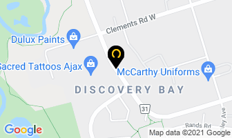 Dr Mitchel Shields Discovery Dental in Ajax map