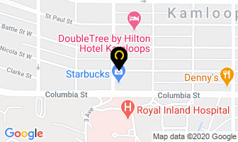 Dr Mosewich R K Fax in Kamloops map