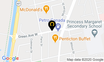 Dr Neal Mandeville Peach Tree Dental Centre in Penticton map