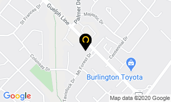 Dr. Neda Amin (General Dentist) in Burlington map