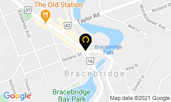 Dr O R J Savijarvi in Bracebridge map