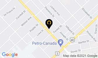 Dr Pamela Bederaux-Cayne in Chatham-Kent map