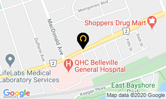 Dr Paul Kovacs in Belleville map
