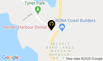 Dr Robert Hynd in Madeira Park map
