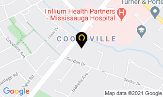 Dr Ronald Goldstein in Mississauga map