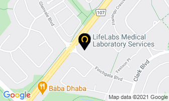 Dr Sehgal's Dental Office in Brampton map