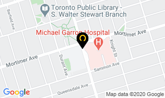 Dr Tara Macleod in East York map