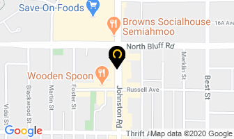 Dr Tim Barker Johnston Road Dental in White Rock map