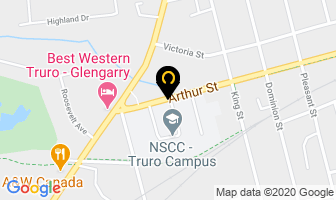 Dr Wanda Brown in Truro map