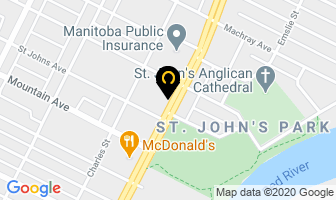 Dragmart Performance in Winnipeg map