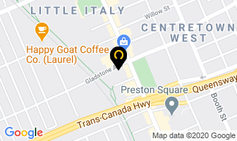 Dragon Auto Service in Guelph map