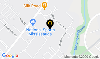 Dragona Flooring Supplies in Mississauga map