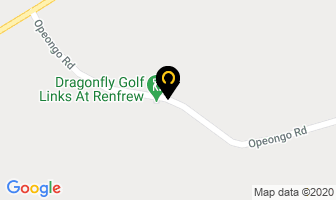 Dragonfly Golf Links At Renfrew in Aurora map