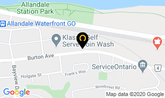 Draper Coin Wash in Barrie map