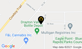 Drayton Valley Machine & Welding Ltd in Drayton Valley map
