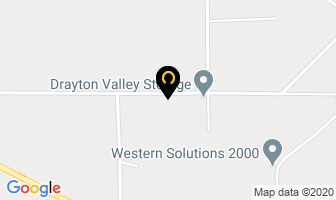 Drayton Valley Storage in Candiac map