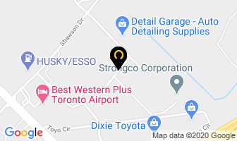 Dream Party Decor in Mississauga map