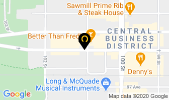 Dreamhome Lottery in Grande Prairie map