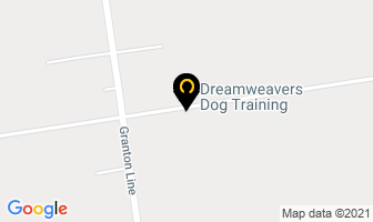 Dreamweavers Dog Training in Granton map