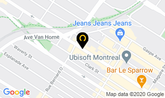 Dresscouture Inc in Montreal map