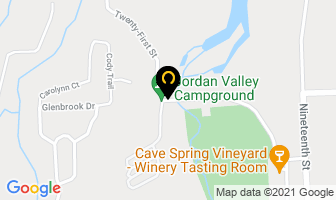 Dressels Jordan Valley Campground in Lethbridge map
