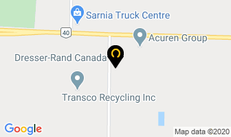 Dresser-Rand Canada Inc in Sarnia map