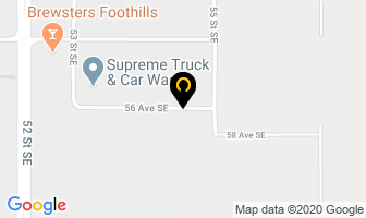 Drever Mechanical Ltd in Calgary map
