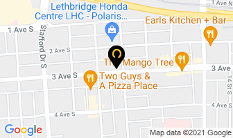 Driftwood Massage Therapy in Lethbridge map
