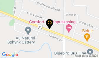 Drisdale Variety in Kapuskasing map