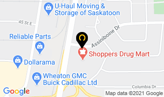 Driven Industries Ltd in Saskatoon map