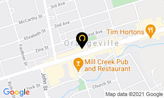 Drivewise in Orangeville map