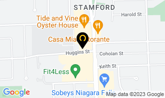 Driving School Niagara Falls | Ultimate Drivers in Niagara Falls map