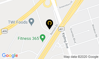 Drop N Toss in Orillia map