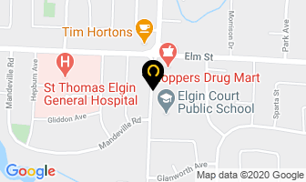 Drug Trading Company in St. Thomas map