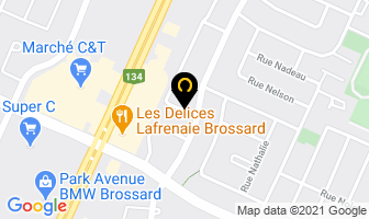 Dsc Dock Service Center in Brossard map