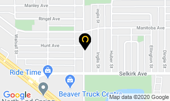 Dsl Ltd in Winnipeg map