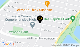 Dtm M&eacute;dia in Lasalle map