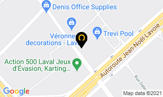 Dubo Electrique Ltee in Beauharnois map