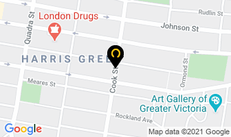 Dubrule Hair Restoration Centre in Victoria map