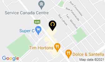 Ducap Bourret Elaine in Beauharnois map