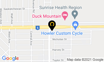 Duck Mountain Ambulance Care in Dieppe map