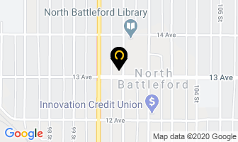 Ducks Unlimited Canada in North Battleford map