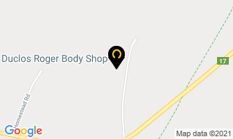 Duclos Roger Body Shop in Addington map