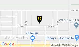 Duclos School in Laval map